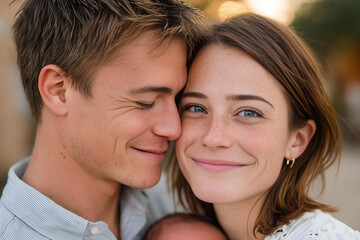portrait of a young couple