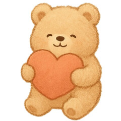teddy bear with heart