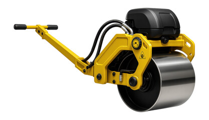 Articulated tow-behind vibratory roller with adjustable amplitude settings for versatile use in infrastructure projects