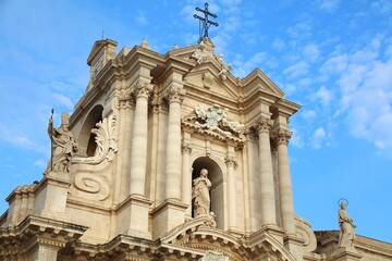 Syracuse Cathedral in Italy
