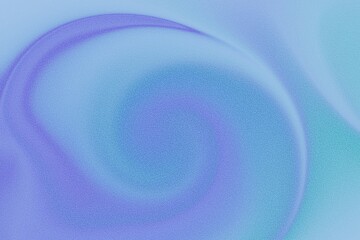 Vivid turquoise spiral abstract decorative artistic background.