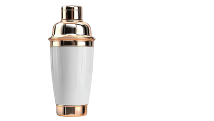 Rose gold cocktail shaker