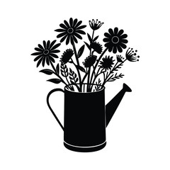 bouquet of flowers in vase