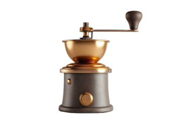 Vintage-style coffee grinder