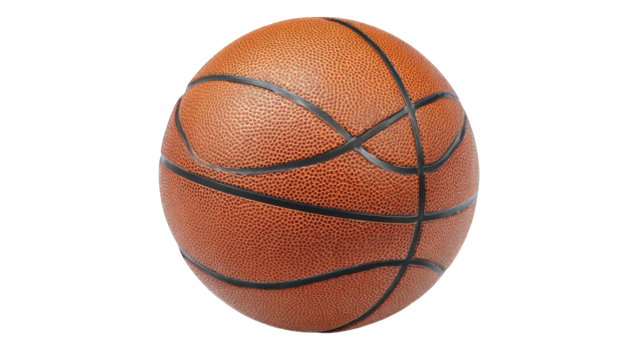 Close-up of a basketball