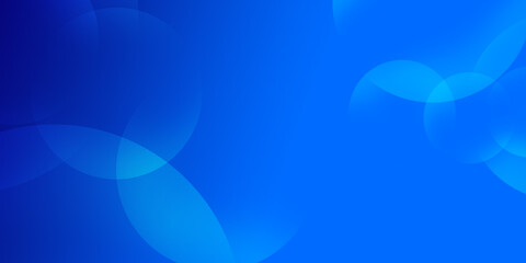 Fototapeta premium Background poster gradient blue circle design abstract presentation