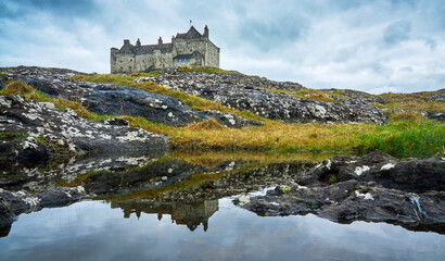 Duart Castle on the Isle of Mull, Inner Hebrides, Scotland, UK