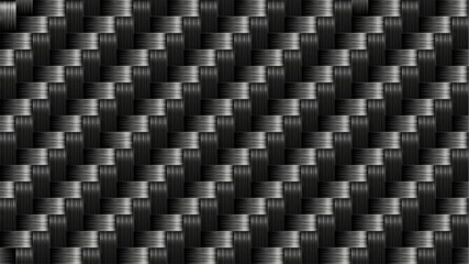 carbon fiber metal grid pattern background