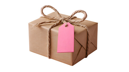 gift bag isolated on white background