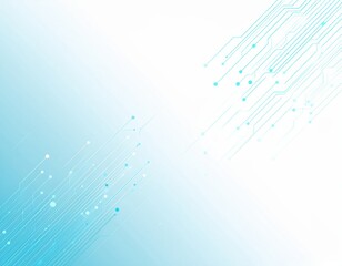 Light teal circuit board abstract background design