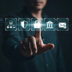 Cybersecurity Protection Data Privacy Network Security Safeguard Digital Assets Secure Online Transactions Safeguarding Information Systems