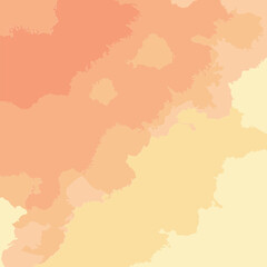 Fototapeta premium Abstract soft peach and cream watercolor background with blended color transitions. Artistic backdrop with subtle texture. No people, no location, no action, no professional role.