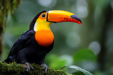 Obraz premium toucan on a branch