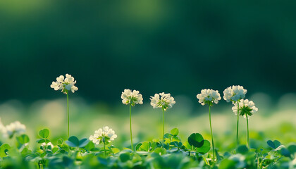 Flower background, Generative AI