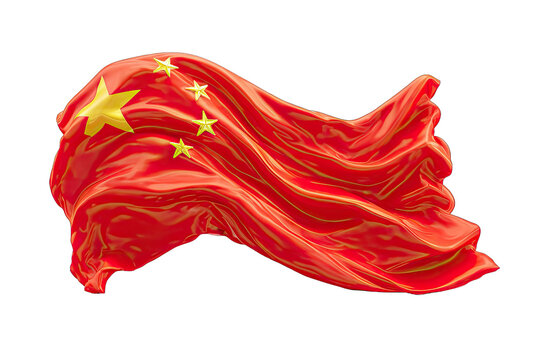 Animated Chinese flag