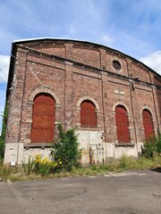 old abandoned factory