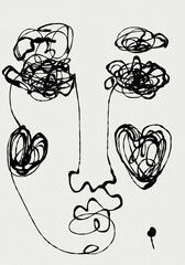 hand drawn vector illustration