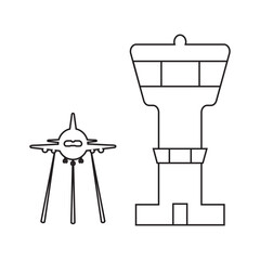 airport tower icon