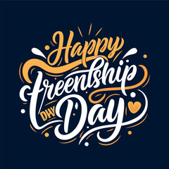 happy-friendship-day-typography-lettering-vector