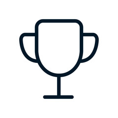 Winner icon, Vector logo sign, Illustration, shape, design, UX UI icon, editable eps