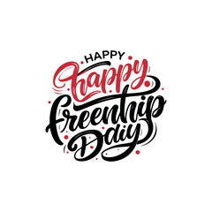 happy-friendship-day-typography-lettering-vector