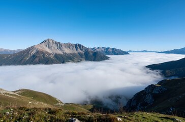 mountain landscape in the morning