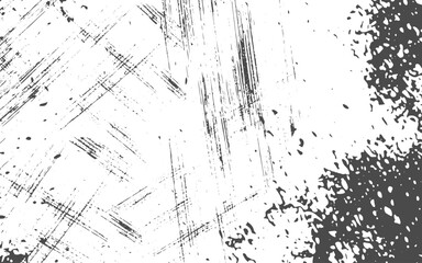 Texture black and white abstract grunge style. Vintage abstract texture of old surface. Pattern and texture of cracks, scratches and chip.