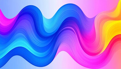 visual representation of music with abstract sound waves