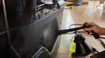 Experience Professional Car Interior Cleaning using Advanced Steam Technology for Optimal Results