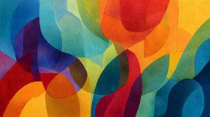 Obraz premium Vibrant abstract background with a colorful and fluid design creating a modern pattern