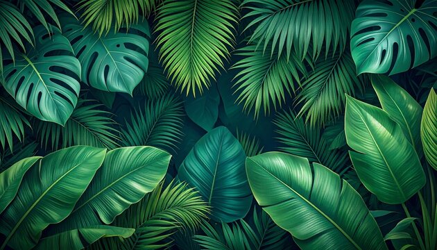 Tropical Map Texture