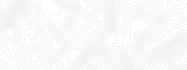 Modern Seamless Terrain Design Featuring Ocean Depths and Mountain Elevation Lines in an Abstract Geometric Mapping Style
