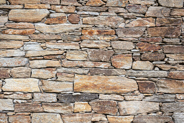 Dry masonry Stone wall background