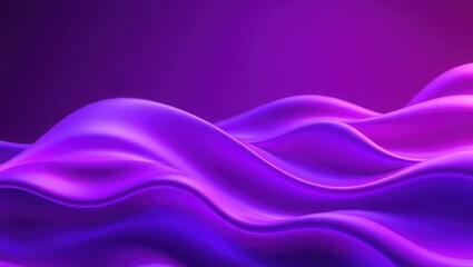 Obraz premium Abstract liquid in purple, bright, holographic and sparkling 