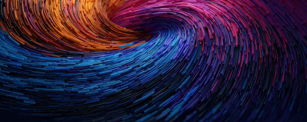 Dynamic digital marketing strategies social media advertising trends abstract data stream visuals global insights vibrant environment