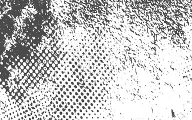 Subtle halftone grunge urban texture vector. Distressed overlay, Subtle grain texture overlay. Grunge, transparent background.