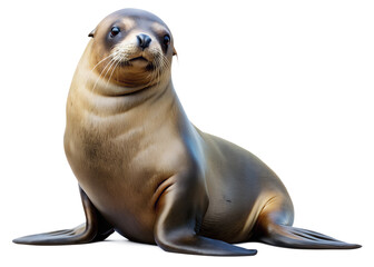Naklejka premium marine mammal isolated on transparent background