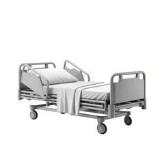 baby carriage on white background