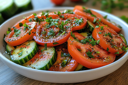 Bowl of tomatoes and cus on table.