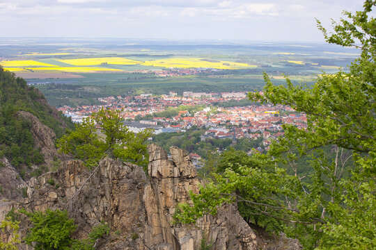 The small town of Thale is located on the northeastern edge of the Harz Mountains.