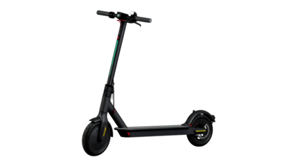 E scooter on transparent background