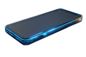 A transparent smartphone