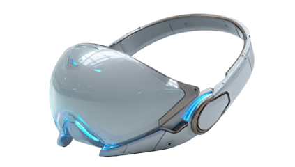 Futuristic VR headset