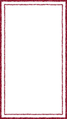 border frame christmas red glitter texture shiny glowing stars transparent background, png new year holiday and valentines day isolated vertical social media design element