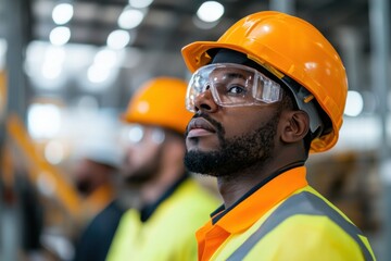 Diverse team of product removers working effectively in a warehouse environment