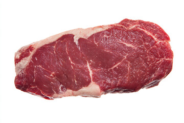 a piece of meat on a white surface