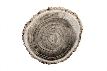 a tree stump with a cross section of wood