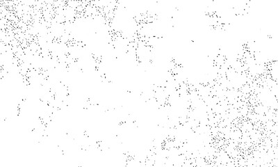 Distressed scratched frame vector texture with grunge background and dusty overlay . Grainy scratched frame with old grunge monochrome texture and vintage worn background  