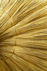 Close-Up of Bamboo Sticks Pattern