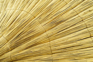 Close-Up of Bamboo Sticks Pattern